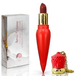 La Prestige Paris Arctic Getaway Ruby Falu Red Matte Lipstick NIB